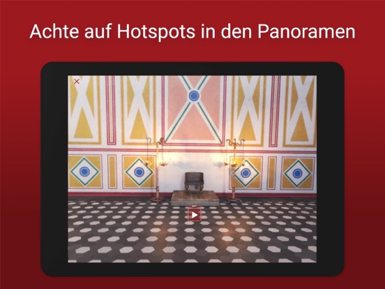 Palastvilla Mauchenheim iPad screenshot 5 - Travel app