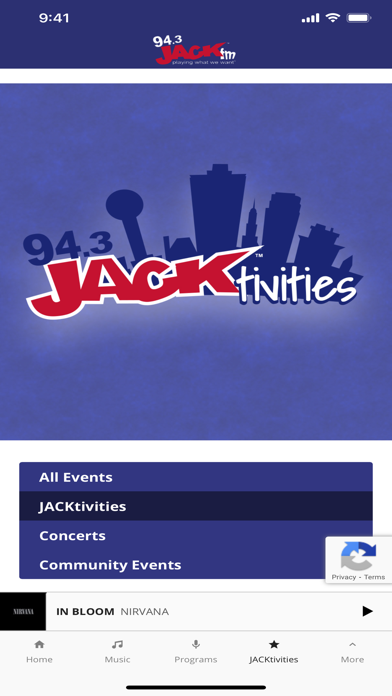 94.3 JACK-FM Knoxville Screenshot 1 - AppWisp.com 94.3 JACK-FM Knoxville Screenshot 1 - AppWisp.com