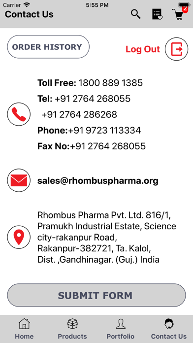Rhombus Pharma Screenshot