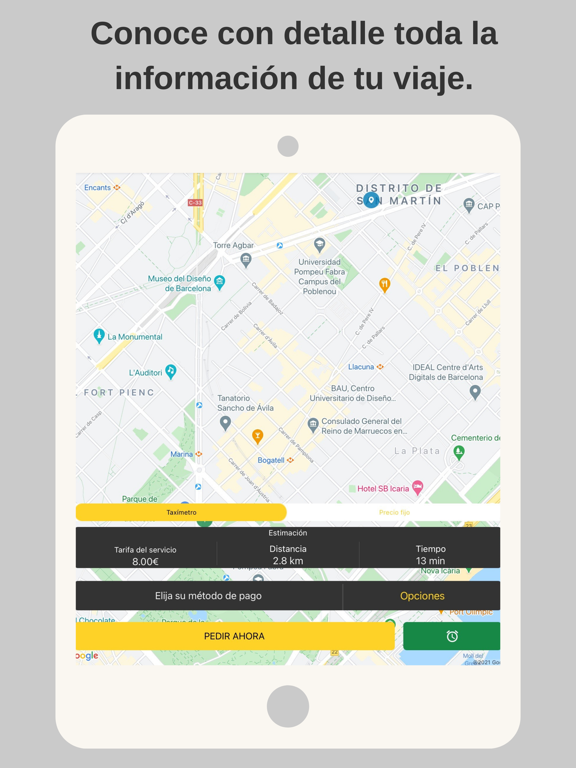 TaxiClick iPad screenshot 7