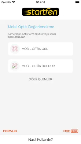 Game screenshot Startfen Nige Optik Okuma mod apk