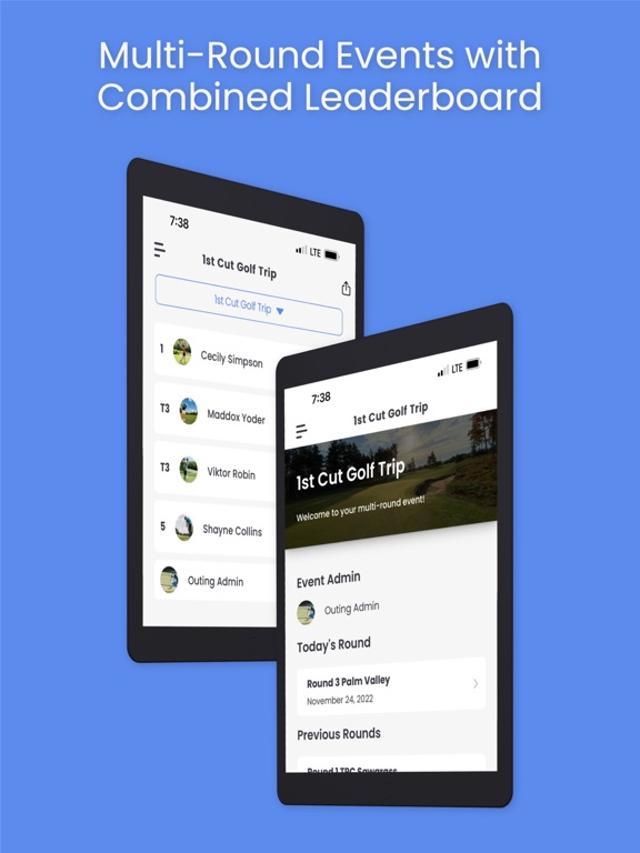 1st Cut Outings iPad screenshot 3 - Sports app