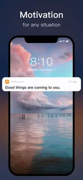 Game screenshot iMotivation - Positive Quotes mod apk