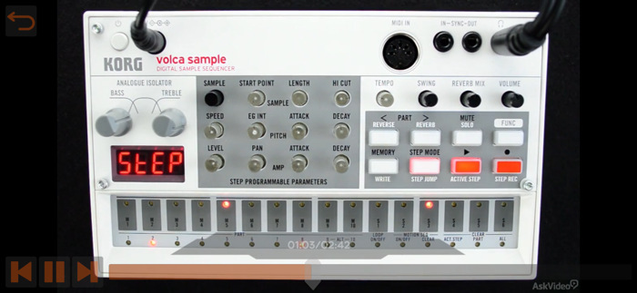 Explore Guide For volca sample