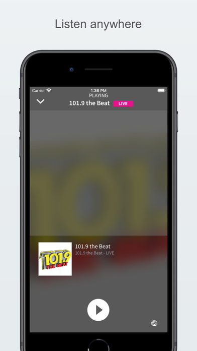 101.9 the Beat Screenshot