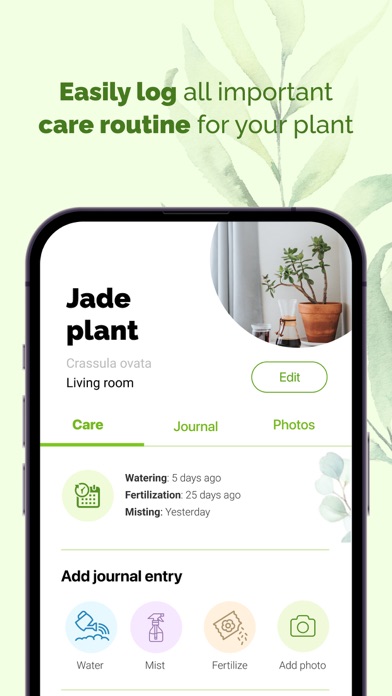 Lovely: app plant owners love Screenshot