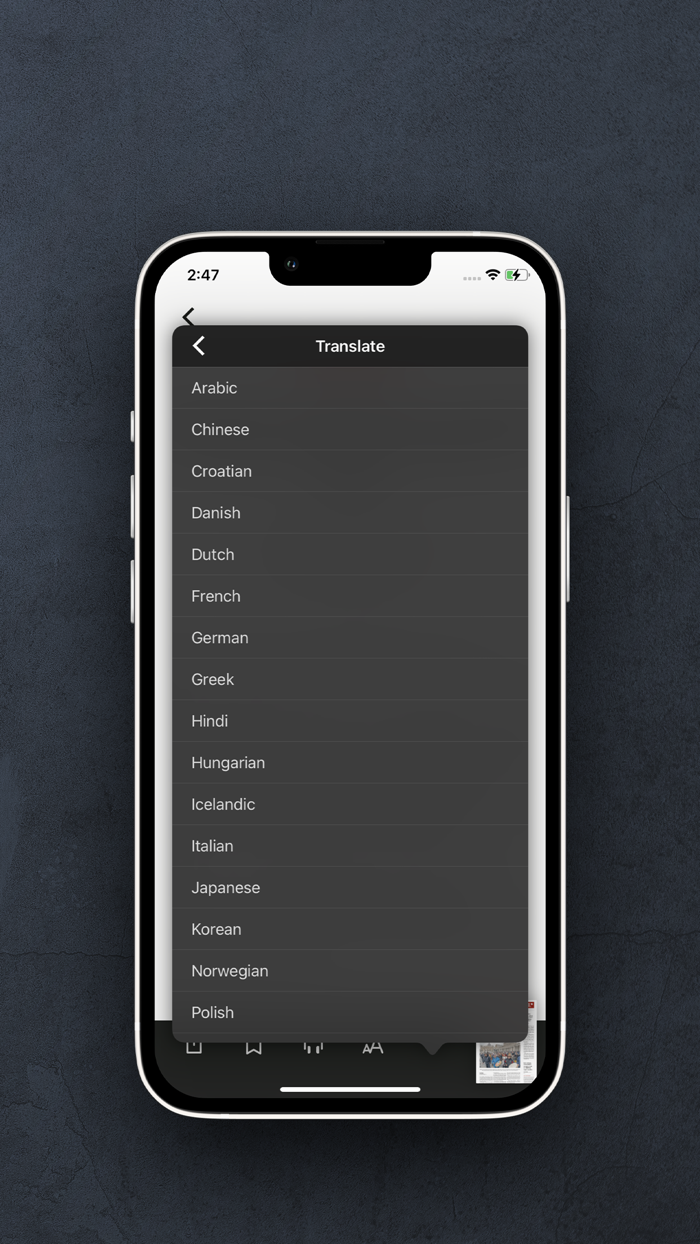 Globe2Go Print Replica Edition