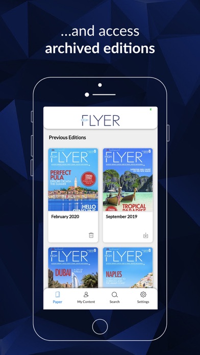 High Flyer Magazine Screenshot