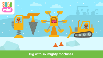 Sago Mini Snow Trucks Screenshot