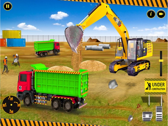 Heavy Excavator Truck Games 3D screenshot 3