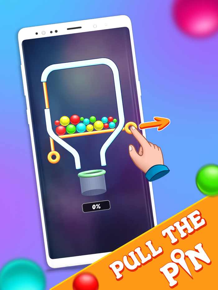 Pull the Pin Puzzle Game
