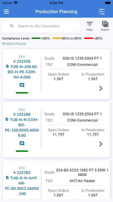 Tata Steel Compass Screenshot