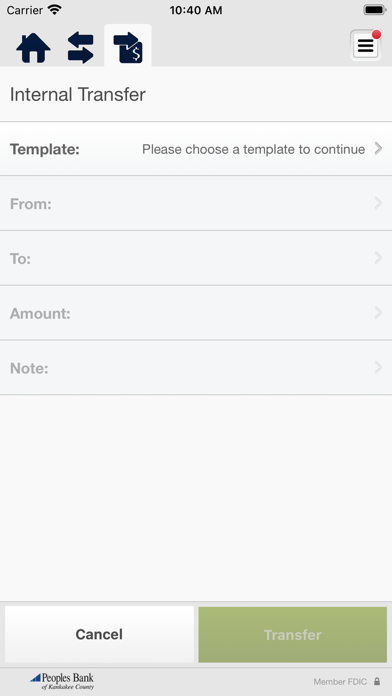 Peoples Bank of Kankakee Biz Screenshot
