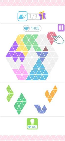Game screenshot Tangram Triangle ! mod apk