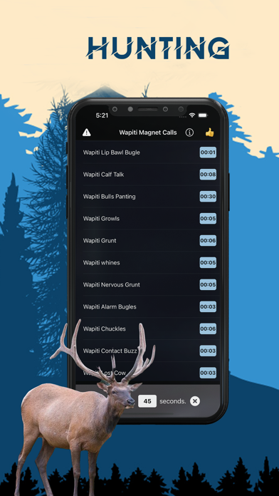 Wapiti Magnet - Wapiti Calls Screenshot 2 - AppWisp.com