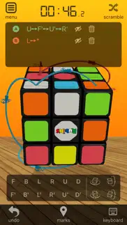 rubiks cube 3d iphone screenshot 2