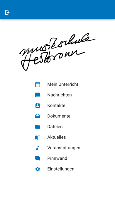 Städt. Musikschule Heilbronn Screenshot