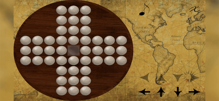 Peg Solitaire Pirates