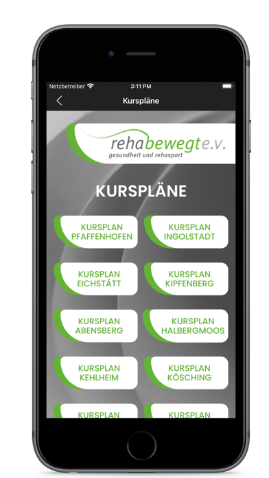 Rehabewegt e.V. Screenshot