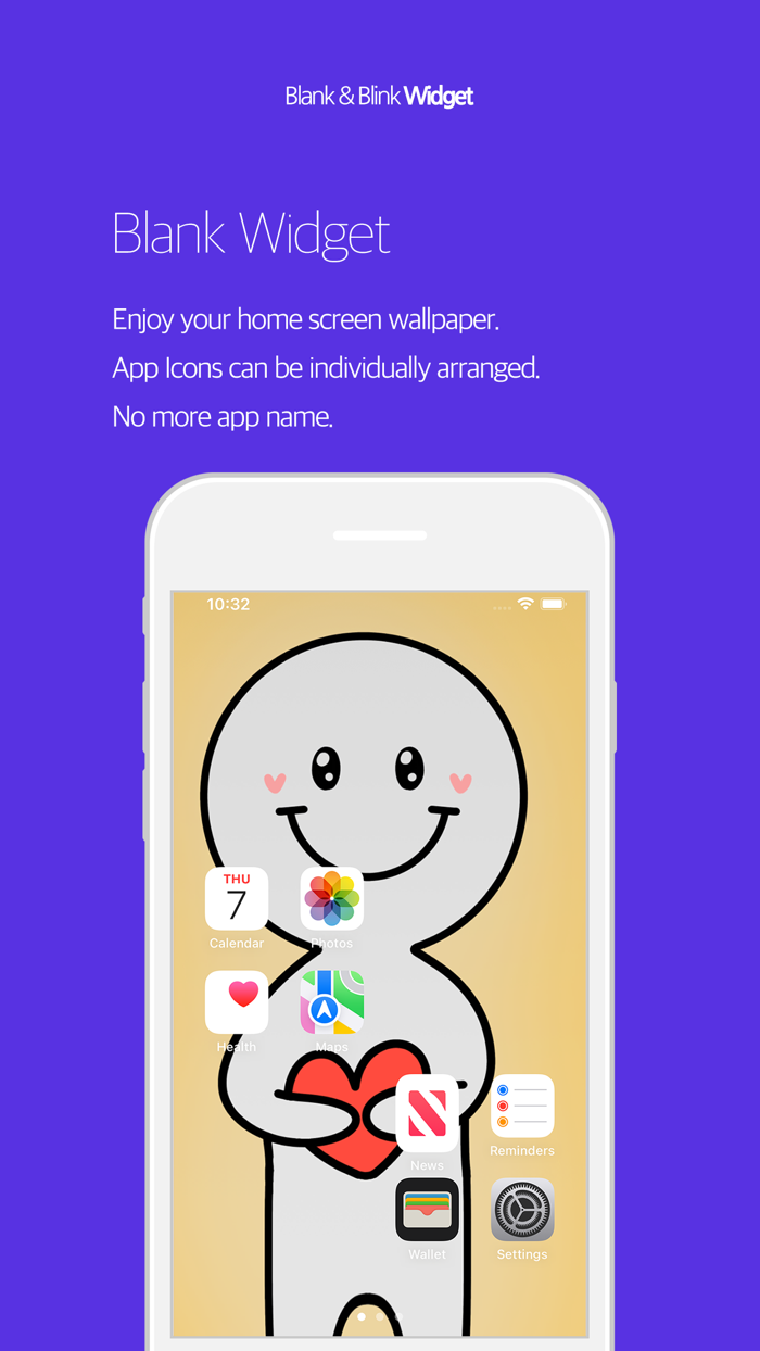 Blank and Blink Widget