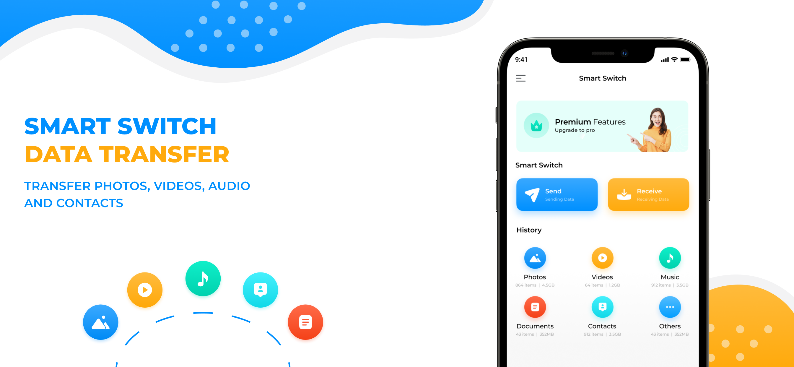 Smart switch: clone phone
