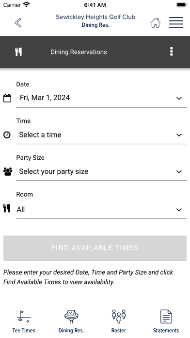 Sewickley Heights GC Screenshot 3 - AppWisp.com Sewickley Heights GC Screenshot 3 - AppWisp.com