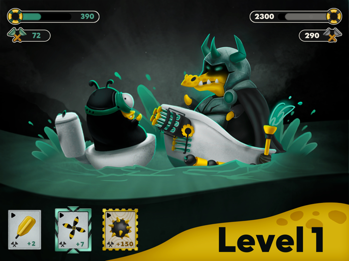 Croco Duel and Card Battle Game