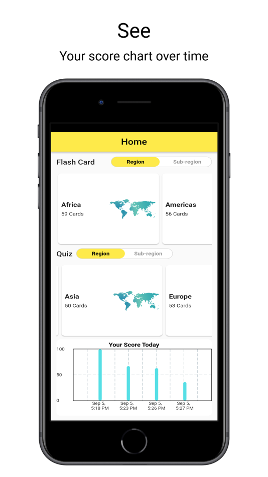 #6. Flag Card (iOS) 由: Min Aung Hein