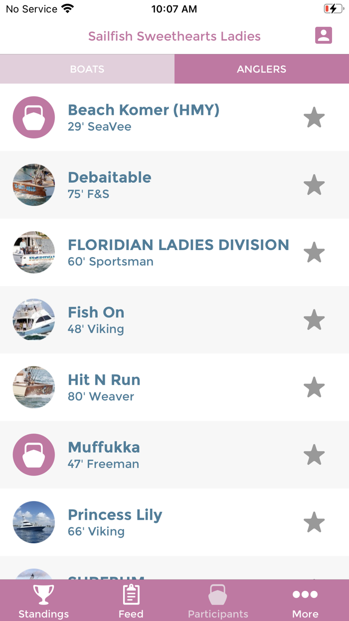 Sailfish Sweethearts Ladies