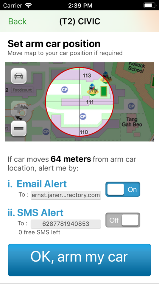 #5. The Silent Car Alarm (iOS) Podle: Streetdirectory Pte Ltd