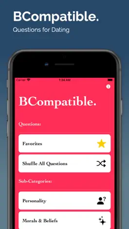 Game screenshot BCompatible. Dating Questions mod apk