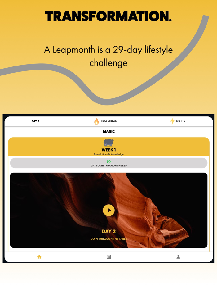 Leapmonth Challenge Yourself