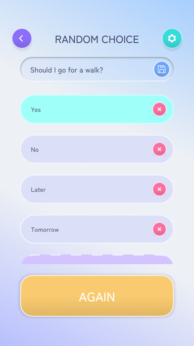 Screenshot #1 pour Magie des options - Décisions