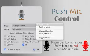 push mic control iphone capturas de pantalla 1
