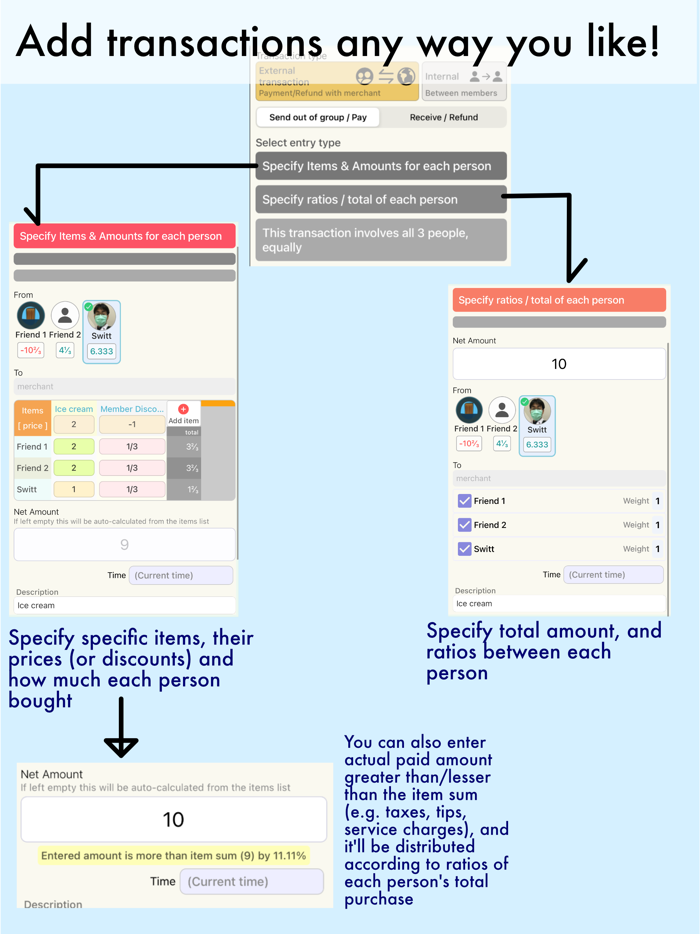 EZSplit  Easy Split Payments