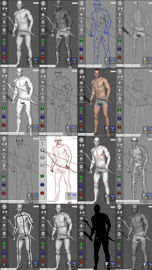 #5. Pose Tool 3D (iOS) 由: Junaid Khan