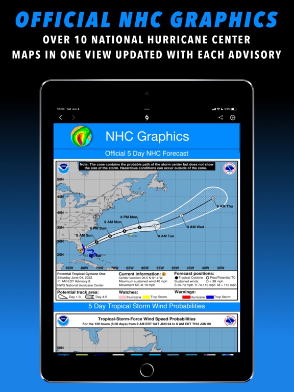 Hurricane Tracker For iPad screenshot 4