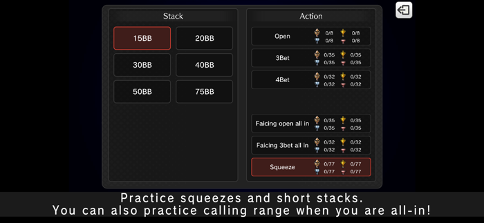 Poker Preflop Trainer PRO