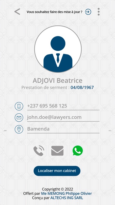 App screenshot