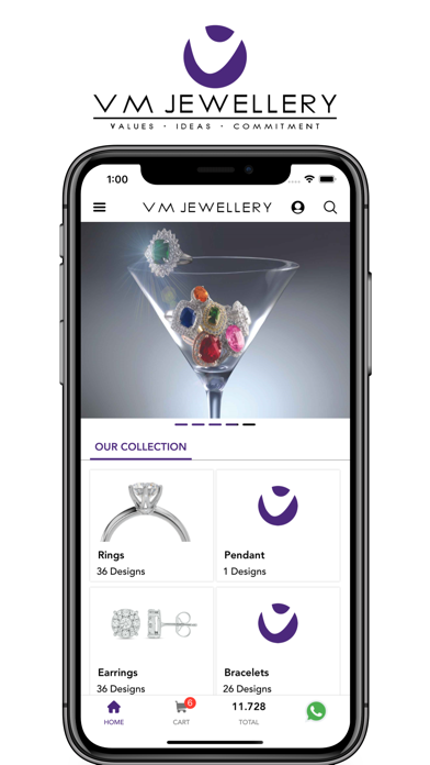 V M JEWELLERY Screenshot