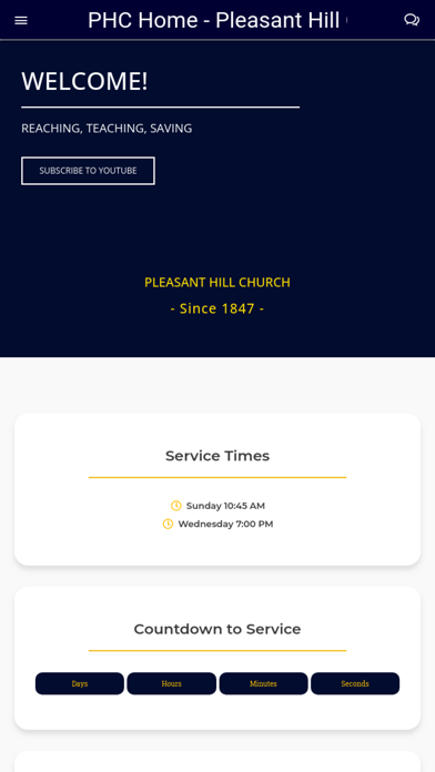 PHC Connect Screenshot