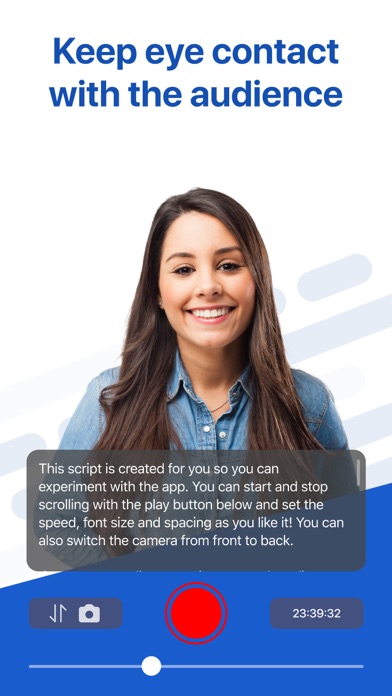 Prompty: Teleprompter Screenshot