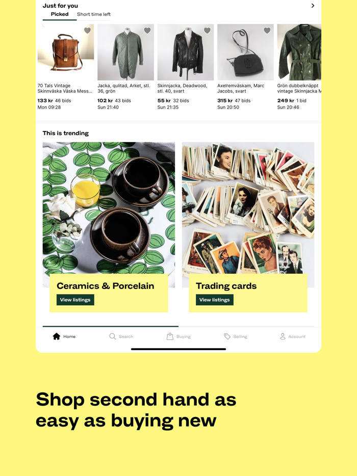 Tradera – buy and sell