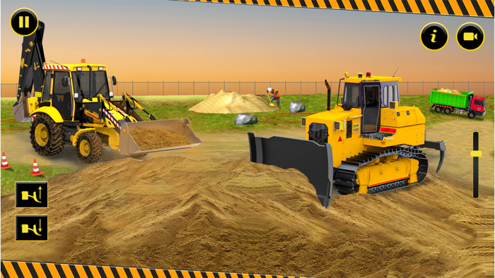 Heavy Excavator Truck Games 3D