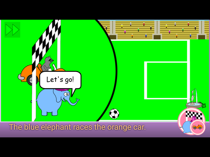 Red Giraffe Says Hello