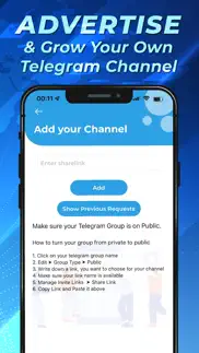 telegram channel hub iphone screenshot 3