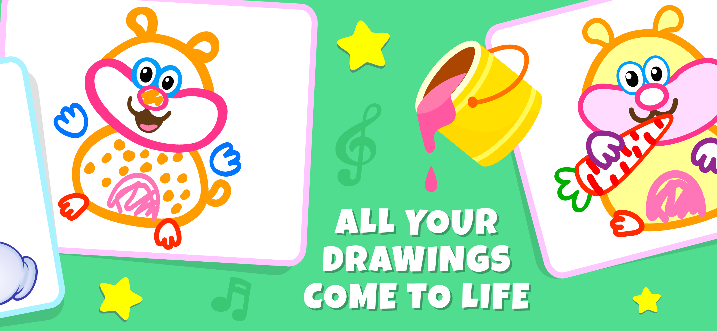 Kids Drawing Games for 4 year!