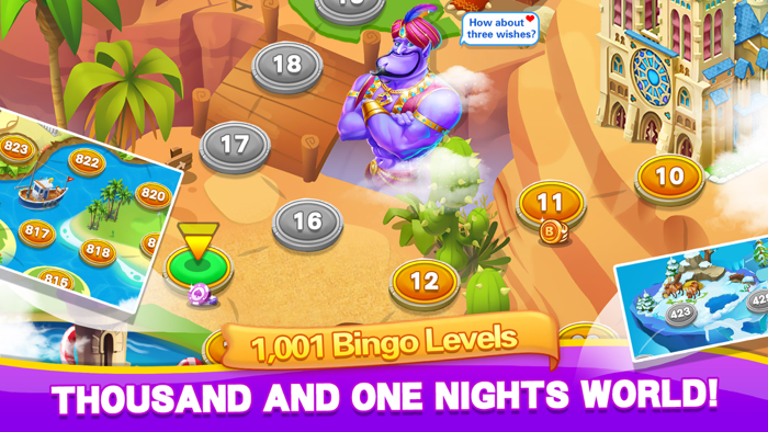 Bingo 1001 Nights - Bingo Game