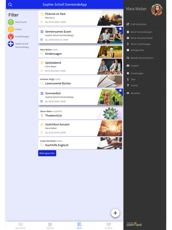 Screenshot #4 pour Sophie-Scholl GemeindeApp