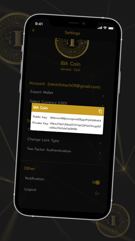 #9. IBACoin Wallet (iOS) بواسطة: Chaintech GmbH